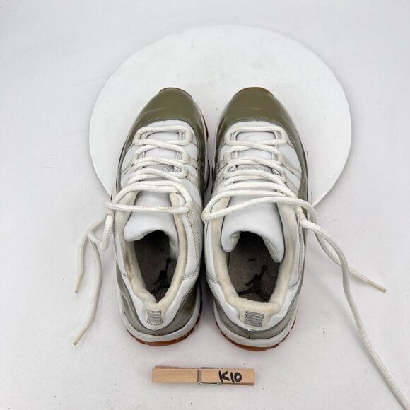 Vintage Nike Air Jordan XI R Women Size 10 833001-102 White Shoes Made In China - Picture 10 of 13